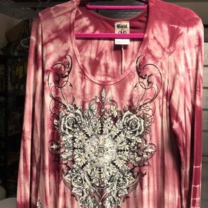 NWOT USA made by Local. Beautiful tie-dye tunic. Size 2 X perfect condition.